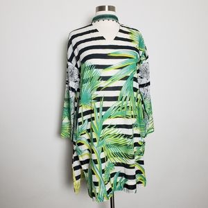 Sapphire Floral Tropical Dress